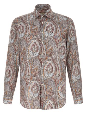 Etro Camisa de cachemir floral de Etro