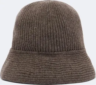 Nour Hammour Cappello da pescatore Bruno in cashmere e lana