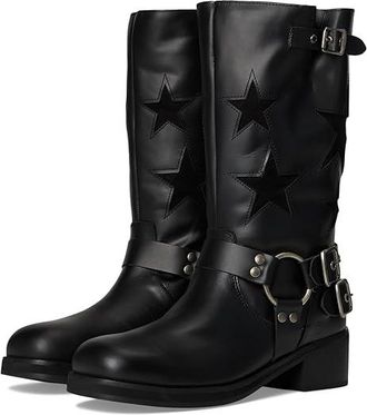 Dingo Blacklist Leather Boots Womens Boots Black : 11 B - Medium, Leather/Rubber/Suede
