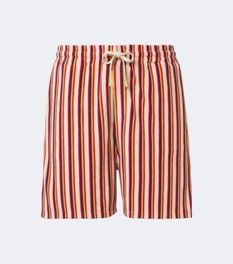 Valentino Striped terry shorts