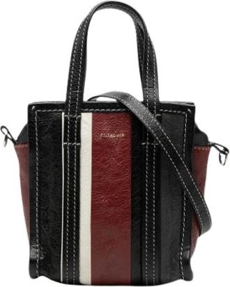 Balenciaga Pre-owned Tote Bags, female, Multicolor, Size: ONE SIZE Pre-owned The Bazar Shopper XXS