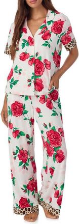Room Service PJs Print Pajamas in Floral Print at Nordstrom, Size X-Small