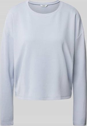 Mbym mbyM Longsleeve mit &uuml;berschnittenen Schultern Modell Perseus in Rauchblau, Gr&ouml;&szlig;e XL