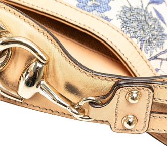 Gucci Hobo Bags - 2000-2015 Canvas Flora Horsebit Wave Hobo - Gr. unisize - in Bunt - für Damen