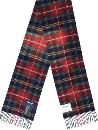 Barbour SCIARPA WOOL CASHMERE WINTERBERRY TARTAN BARBOUR