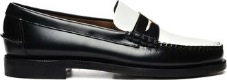 Sebago Mocassini bicolore in pelle - Nero