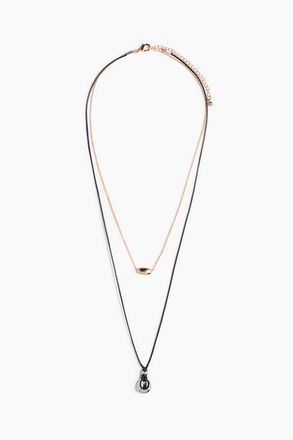 H&M Zweireihige Halskette mit Anh&auml;ngern - Gold