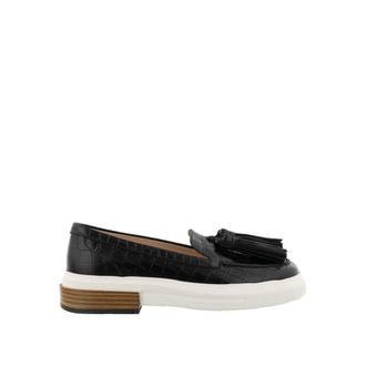 Tod's Tods Crocodile-Embossed Loafers