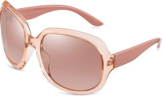 Generic Polarized Sunglasses for Women - Flexible Frame and UV Protection, Ideal for Travel and Decoration