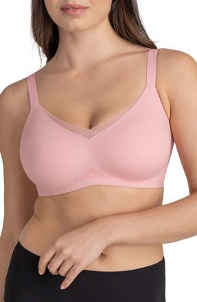 Honeylove Liftwear Crossover Bra in Pink Cloud at Nordstrom, Size 32B