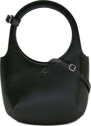Courr&egrave;ges Holy naplack leather bag