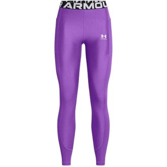 Under Armour Dames HeatGear Vochtafvoerende Leggings (Paars)