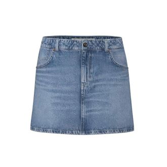 Guess Mujer, Faldas, Azul, Talla: W29
