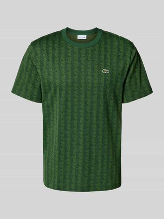 Lacoste Regular Fit T-Shirt aus reiner Baumwolle in Dunkelgruen, Größe XL