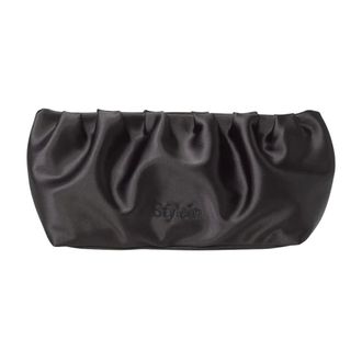Stylein Tassen, Dames, Zwart, ONE Size, Katoen, Yaelle Satin Clutch
