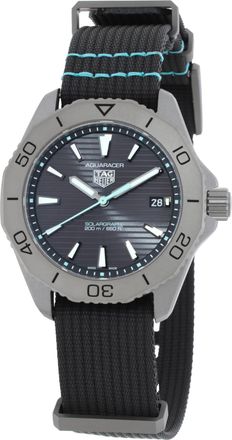 Tag Heuer Aquaracer Solar Quartz Black Dial Mens Watch WBP1180.FN8027
