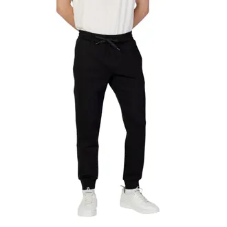 A|X Armani Exchange Cotton-Blend Joggers - Black