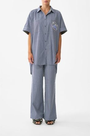 Camilla Button Front Lounge Pant in Sevillian Style at Nordstrom, Size Xx-Large Au
