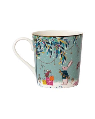 Portmeirion Sara Miller Woodland Tales Merry Band 12Oz Mug