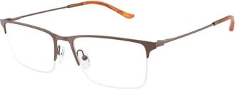 Emporio Armani Stijlvolle Bril Ea 1171 in Blauw - Heren - Brillen - Bruin - 57 MM - Accessoires
