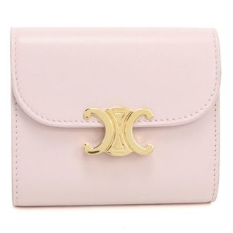 Celine Pink Leather Wallet (Tri-Fold) (Pre-Owned)