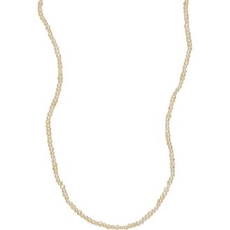 Made by Mary Pearl Strand Choker Necklace in Gold Vermeil at Nordstrom