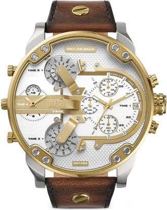 Diesel 57 mm horloge - Wit