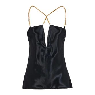 Ferragamo Donna, Top, Nero, S, new