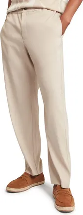 Ted Baker Culverr Straight Leg Pants in Stone at Nordstrom, Size 34
