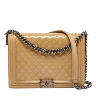 Chanel Pre-owned Fabric Shoulder Bag - Dames - Pre-owned - Beige - Maat: ONE Size
