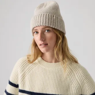Levi's Essential Holiday Beanie - Womens - One Size - Grey