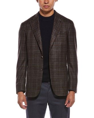 Canali Cashmere & Silk-Blend Blazer