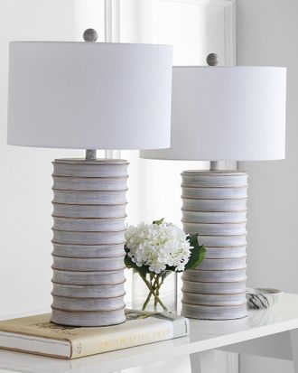 Safavieh Set Of 2 Melina Table Lamps