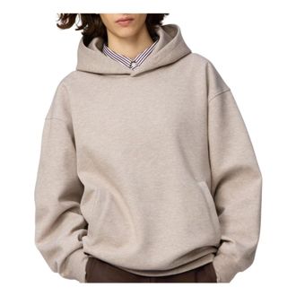 Uniqlo Uniqlo Sweat Oversized Hoodie Beige 482309-31