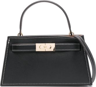 Tory Burch Black Lee Radziwill Small Satchel