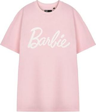 Pyjama Barbie En Satin Deux Pièces - Haut Manches Courtes Et Short, Pour Femme Et Fille, Licence Officielle