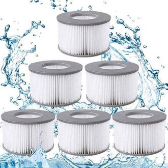 OEM Filtros De Repuesto, 6 Unidades, Adecuado Para Hidromasaje Mspa, Cartucho De Filtro De Agua Para Piscinas Inflables, Filtros, Bombas