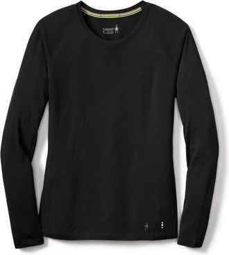 Smartwool Classic All-Season Merino Base Layer L/S Merinounterwäsche für Damen | schwarz