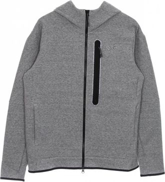 Nike Tech Fleece Zip Hoodie Revival - Heren - Sportshirts - Grijs - L - Katoen - Fitness