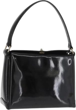 Gucci Pre-owned Handbags, female, Black, Size: ONE SIZE Pre-owned Vintage Handbag