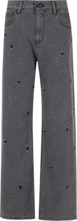 Federica Tosi Mujer, Vaqueros, Gris, Talla: W24