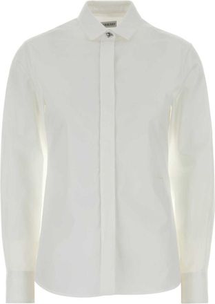 Burberry White Regular Solid Shirt
