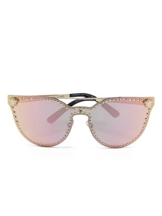 Versace Occhiali da sole Medusa Head - Oro