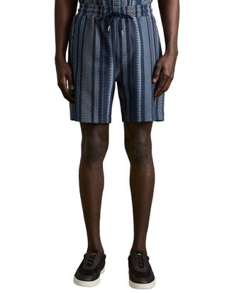 Reiss River Aztec Stripe Drawstring Short