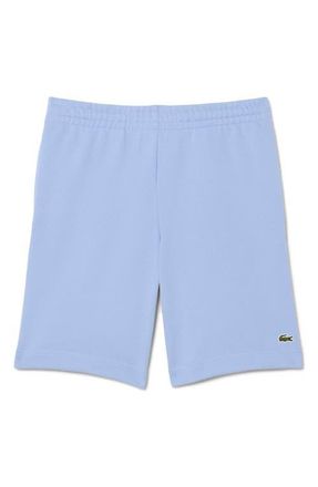 Lacoste Cotton Fleece Sweat Shorts in Aphylla at Nordstrom, Size 6