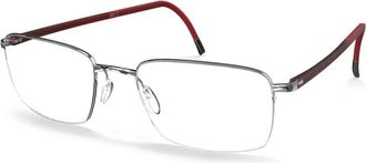 Silhouette Illusion 5560 Optical Frame - unisex - Brillen - Grijs - 54 MM - Accessoires