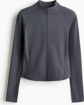 H&M SculptMove Sportjacke - Grau