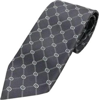 Gucci Pre-owned Cravat - - Pre-owned - Uomo - Grigio - ONE SIZE