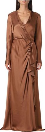 Alberta Ferretti Donna, Abiti, Marrone, L, new