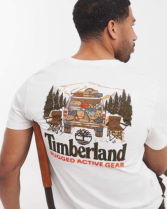 Timberland Washed Back Graphic T-Shirt